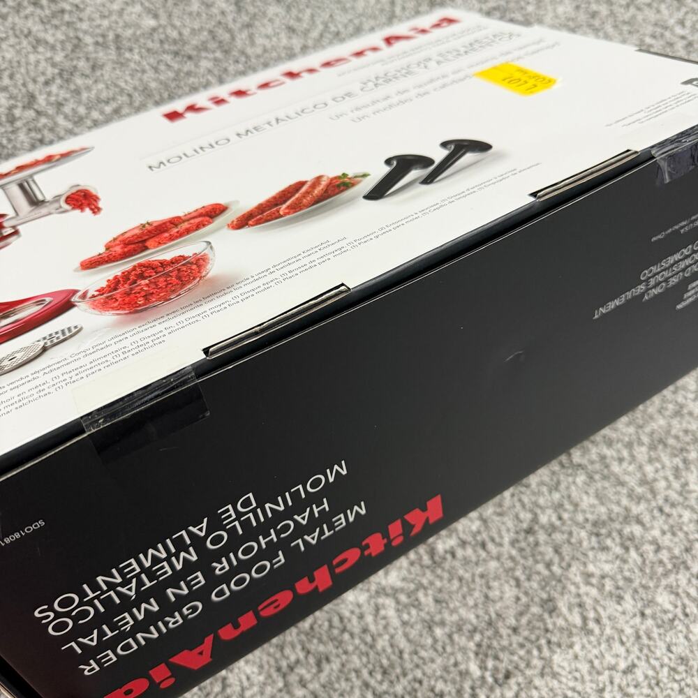 New in SEALED box, KitchenAid Metal Food Grinder Stand Mixer Attachment - Picture 3 of 5